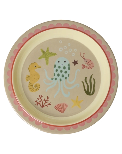 Rice - Kinderteller - Ocean Print